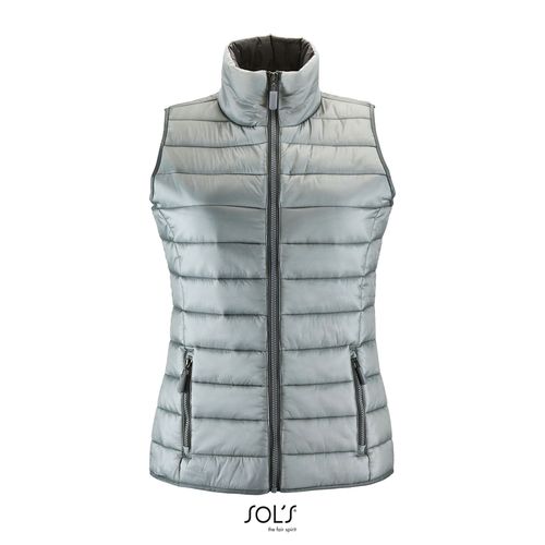 gris metálico CHALECO LIGERO PARA MUJER SOL'S WAVE WOMEN