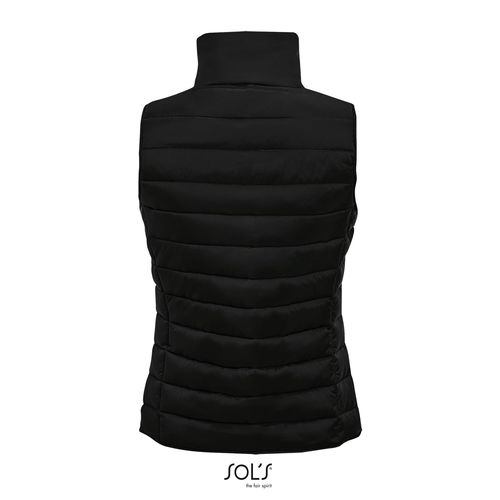 black CHALECO LIGERO PARA MUJER SOL'S WAVE WOMEN