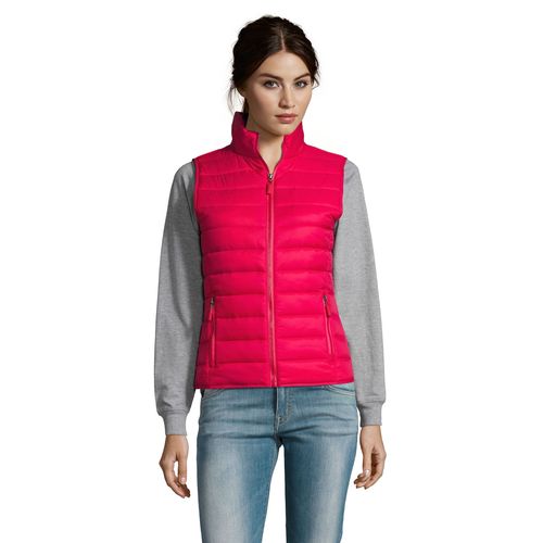 rosa oscuro CHALECO LIGERO PARA MUJER SOL'S WAVE WOMEN