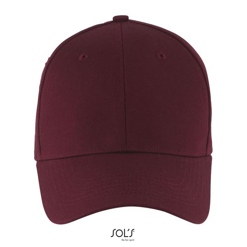 CASQUETTE 6 PANNEAUX SOL'S BLAZE - 6