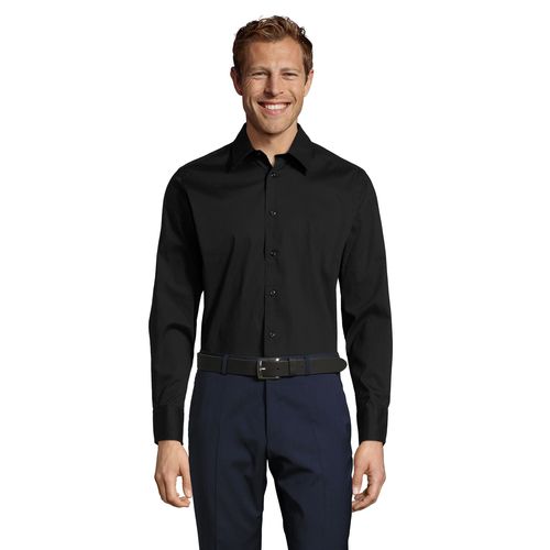 CHEMISE HOMME STRETCH MANCHES LONGUES SOL'S BRIGHTON