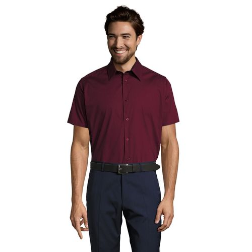 CHEMISE HOMME STRETCH MANCHES COURTES SOL'S BROADWAY
