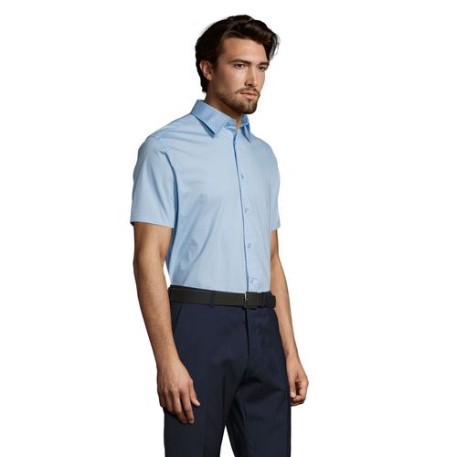 CHEMISE HOMME STRETCH MANCHES COURTES SOL'S BROADWAY