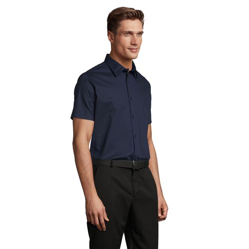 CHEMISE HOMME STRETCH MANCHES COURTES SOL'S BROADWAY