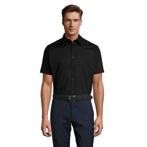 CHEMISE HOMME STRETCH MANCHES COURTES SOL'S BROADWAY