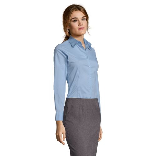CHEMISE FEMME STRETCH MANCHES LONGUES SOL'S EDEN