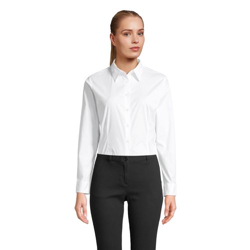 CHEMISE FEMME STRETCH MANCHES LONGUES SOL'S EDEN