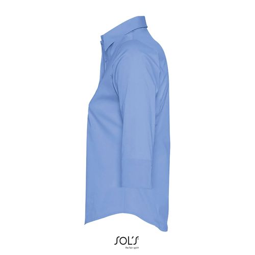 CHEMISE FEMME STRETCH MANCHES 3/4 SOL'S EFFECT