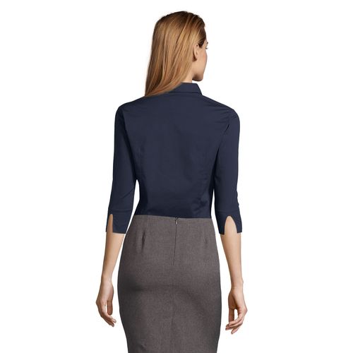 CHEMISE FEMME STRETCH MANCHES 3/4 SOL'S EFFECT