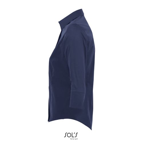 CHEMISE FEMME STRETCH MANCHES 3/4 SOL'S EFFECT