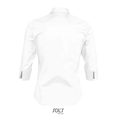 CHEMISE FEMME STRETCH MANCHES 3/4 SOL'S EFFECT