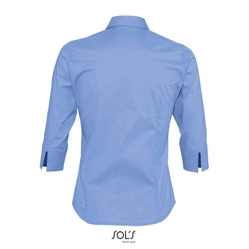 CHEMISE FEMME STRETCH MANCHES 3/4 SOL'S EFFECT