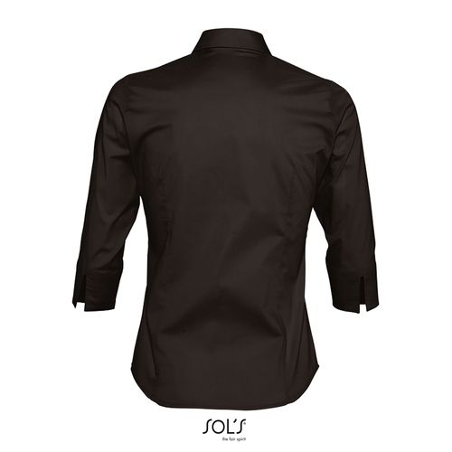 CHEMISE FEMME STRETCH MANCHES 3/4 SOL'S EFFECT