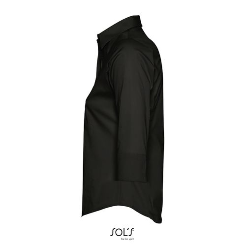 CHEMISE FEMME STRETCH MANCHES 3/4 SOL'S EFFECT