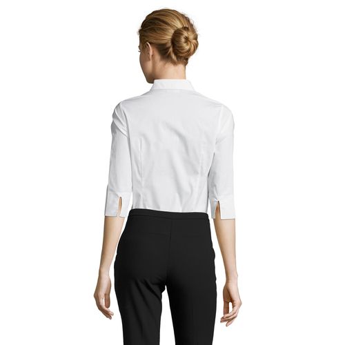 CHEMISE FEMME STRETCH MANCHES 3/4 SOL'S EFFECT