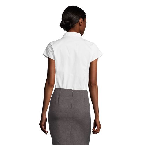 CHEMISE FEMME STRETCH MANCHES COURTES SOL'S EXCESS