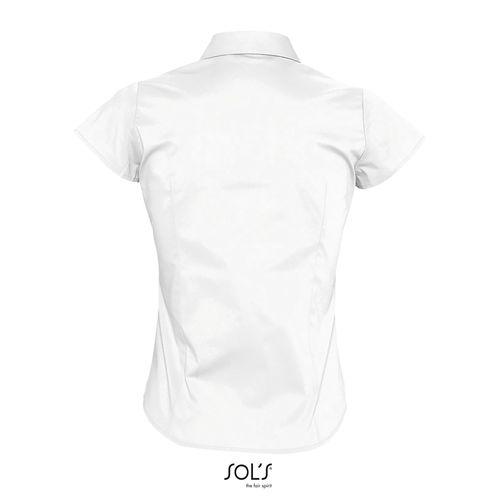 CHEMISE FEMME STRETCH MANCHES COURTES SOL'S EXCESS