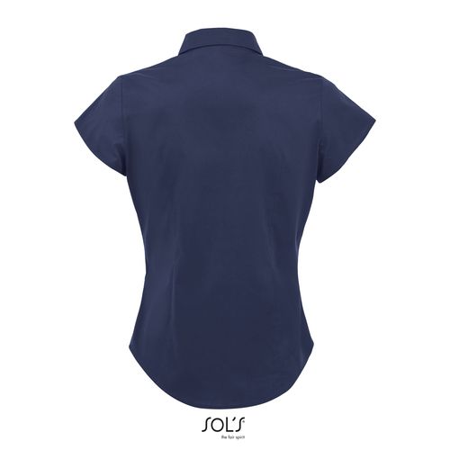 CHEMISE FEMME STRETCH MANCHES COURTES SOL'S EXCESS