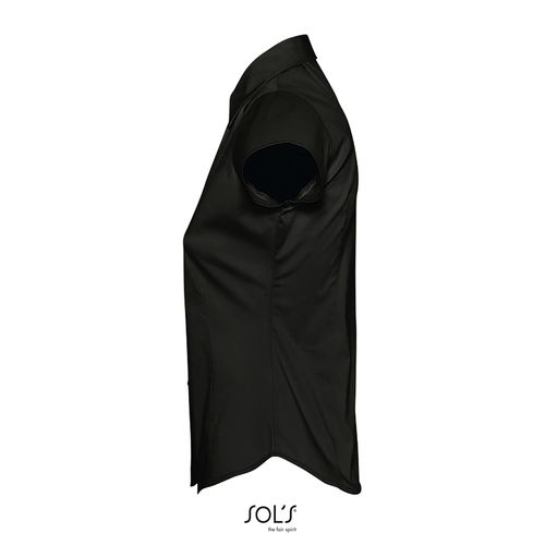 CHEMISE FEMME STRETCH MANCHES COURTES SOL'S EXCESS