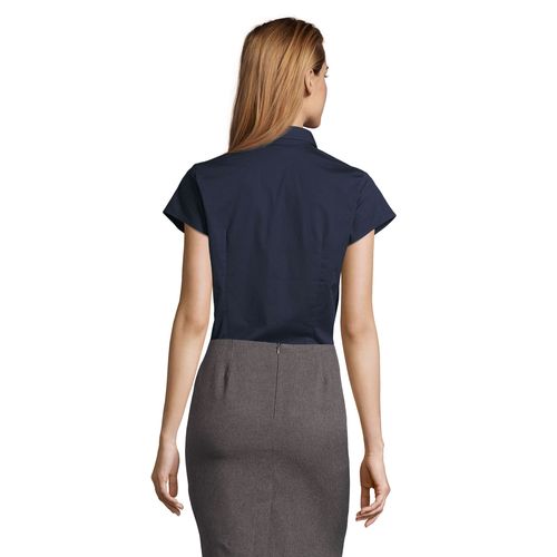 CHEMISE FEMME STRETCH MANCHES COURTES SOL'S EXCESS