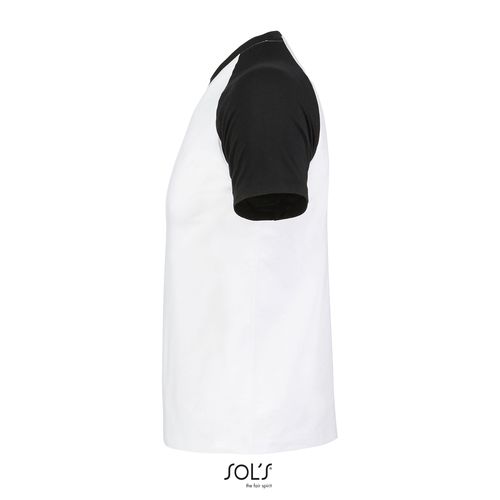 TEE-SHIRT HOMME BICOLORE MANCHES RAGLAN SOL'S FUNKY