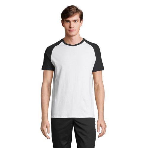 TEE-SHIRT HOMME BICOLORE MANCHES RAGLAN SOL'S FUNKY