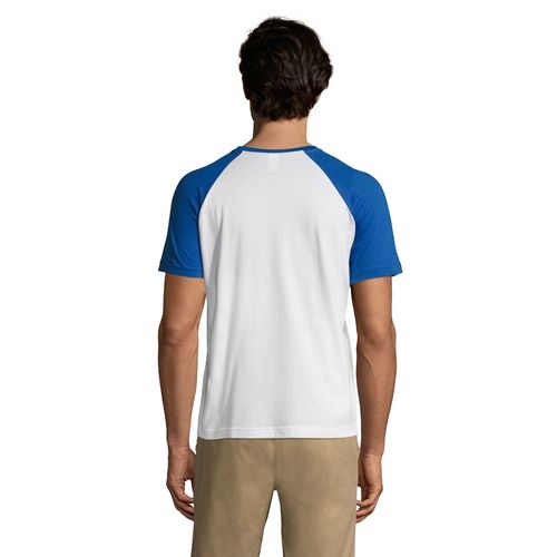 TEE-SHIRT HOMME BICOLORE MANCHES RAGLAN SOL'S FUNKY