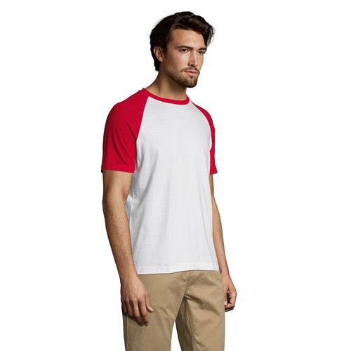 TEE-SHIRT HOMME BICOLORE MANCHES RAGLAN SOL'S FUNKY
