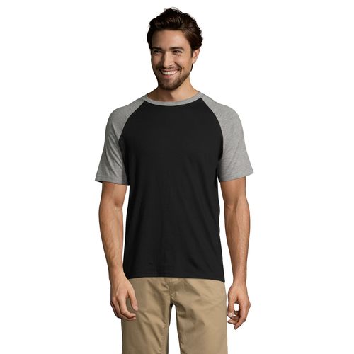 TEE-SHIRT HOMME BICOLORE MANCHES RAGLAN SOL'S FUNKY