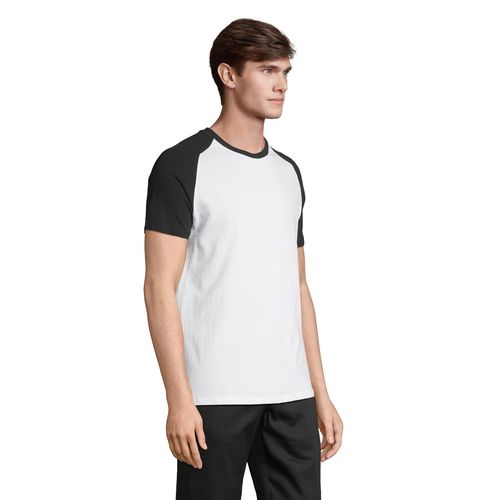 TEE-SHIRT HOMME BICOLORE MANCHES RAGLAN SOL'S FUNKY
