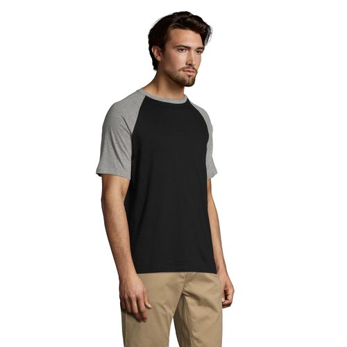 TEE-SHIRT HOMME BICOLORE MANCHES RAGLAN SOL'S FUNKY