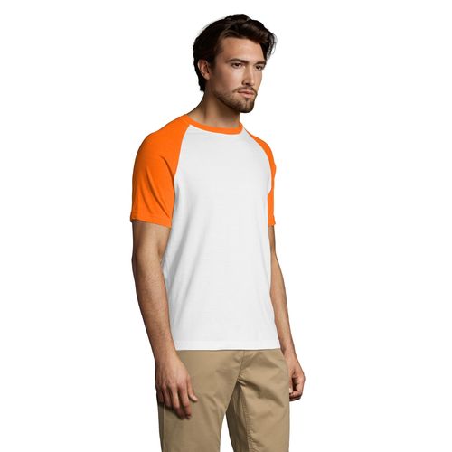 TEE-SHIRT HOMME BICOLORE MANCHES RAGLAN SOL'S FUNKY