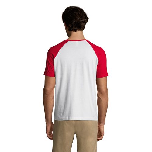 TEE-SHIRT HOMME BICOLORE MANCHES RAGLAN SOL'S FUNKY