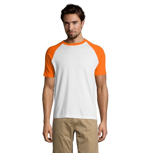 TEE-SHIRT HOMME BICOLORE MANCHES RAGLAN SOL'S FUNKY
