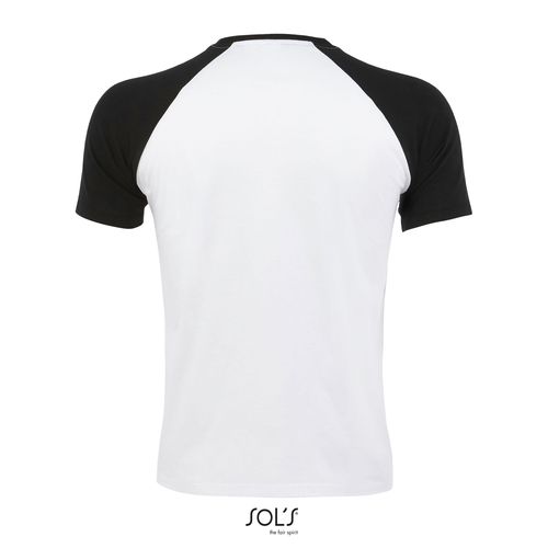TEE-SHIRT HOMME BICOLORE MANCHES RAGLAN SOL'S FUNKY