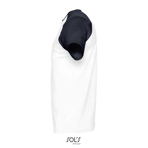 TEE-SHIRT HOMME BICOLORE MANCHES RAGLAN SOL'S FUNKY