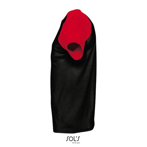 TEE-SHIRT HOMME BICOLORE MANCHES RAGLAN SOL'S FUNKY