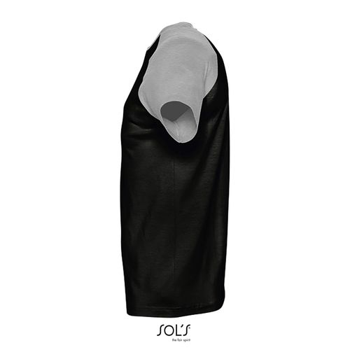 TEE-SHIRT HOMME BICOLORE MANCHES RAGLAN SOL'S FUNKY