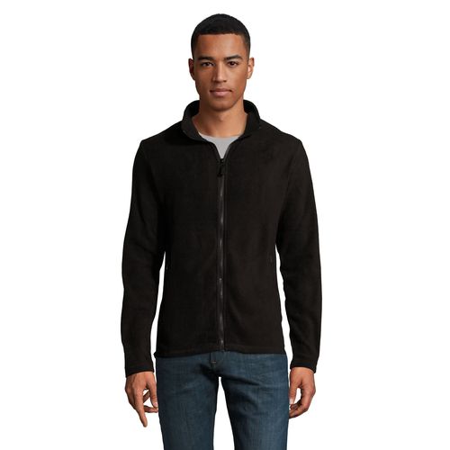black CHAQUETA POLAR LISA PARA HOMBRE SOL'S NORMAN MEN