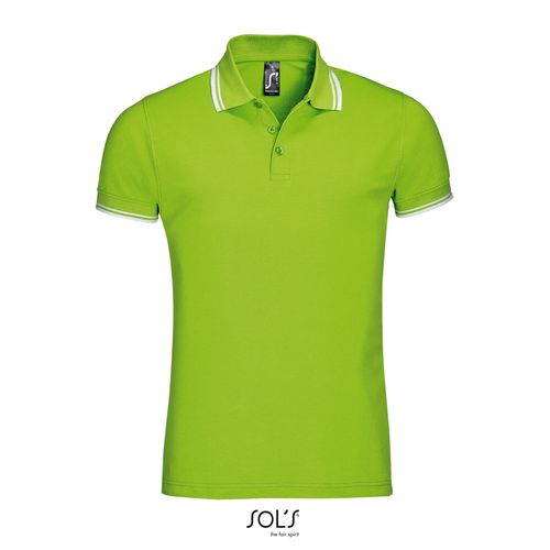 verde lima/blanco POLO PARA HOMBRE SOL'S PASADENA MEN