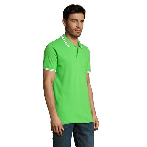 verde lima/blanco POLO PARA HOMBRE SOL'S PASADENA MEN