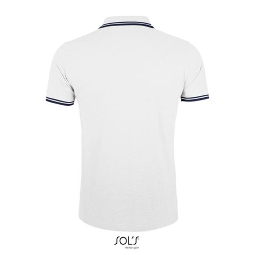 blanco/azul marino POLO PARA HOMBRE SOL'S PASADENA MEN