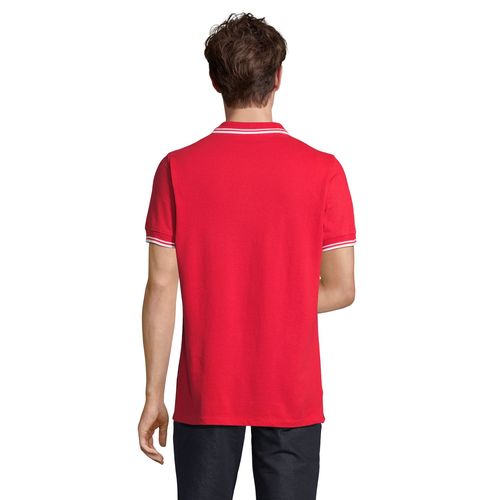 rojo/blanco POLO PARA HOMBRE SOL'S PASADENA MEN