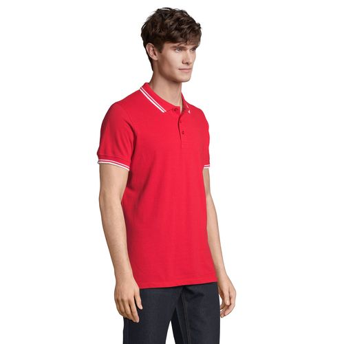 rojo/blanco POLO PARA HOMBRE SOL'S PASADENA MEN