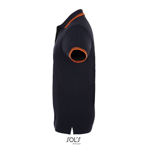 marina francesa/naranja fluo POLO PARA HOMBRE SOL'S PASADENA MEN