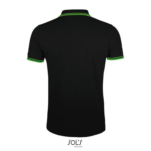 negro/verde lima POLO PARA HOMBRE SOL'S PASADENA MEN