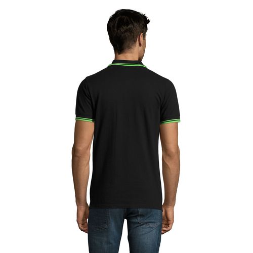 negro/verde lima POLO PARA HOMBRE SOL'S PASADENA MEN