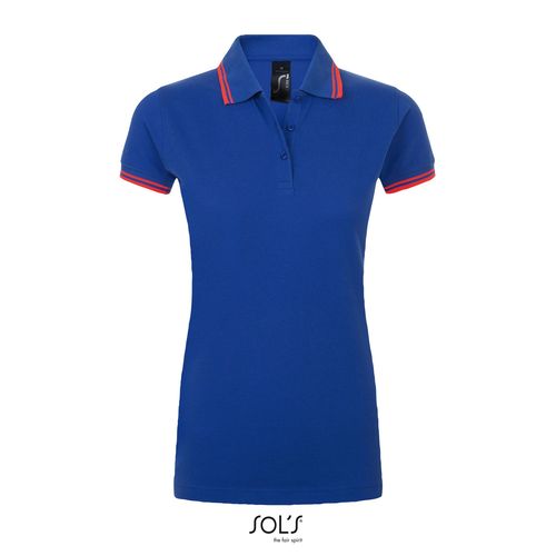 azulón/coral fluo POLO PARA MUJER SOL'S PASADENA WOMEN