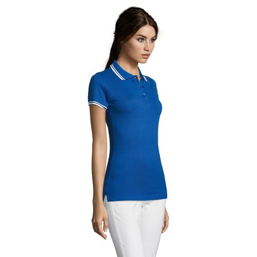 azulón/blanco POLO PARA MUJER SOL'S PASADENA WOMEN