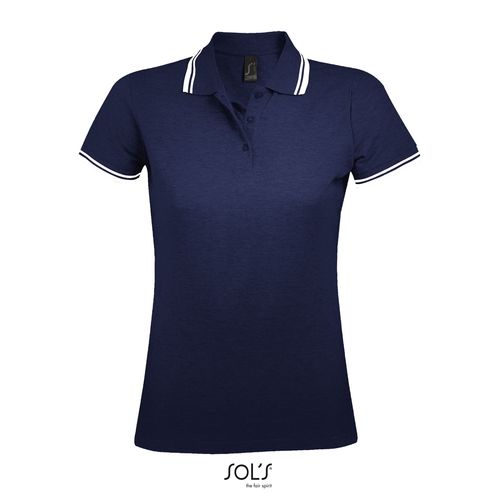 marina francesa/blanco POLO PARA MUJER SOL'S PASADENA WOMEN